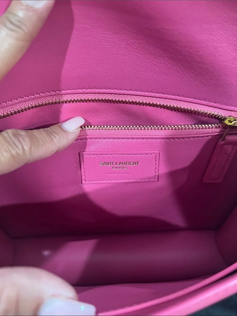 Saint Laurent Bo le carre box lux ip Malabar